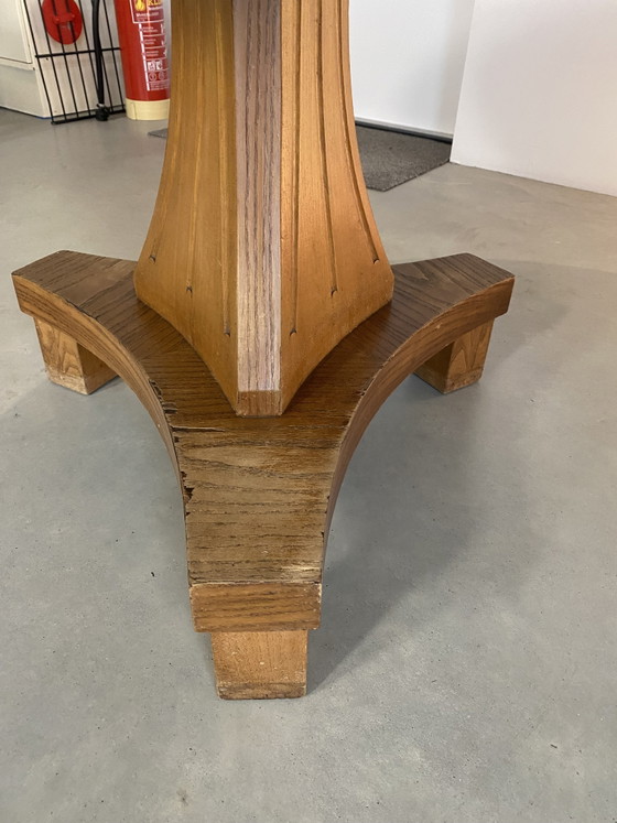 Characteristic Round Dining Table – Wood (photo 4 of 15)