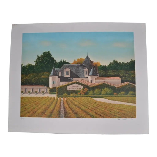 André Renoux Original Lithographie. Signiert und nummeriert 151 von 175