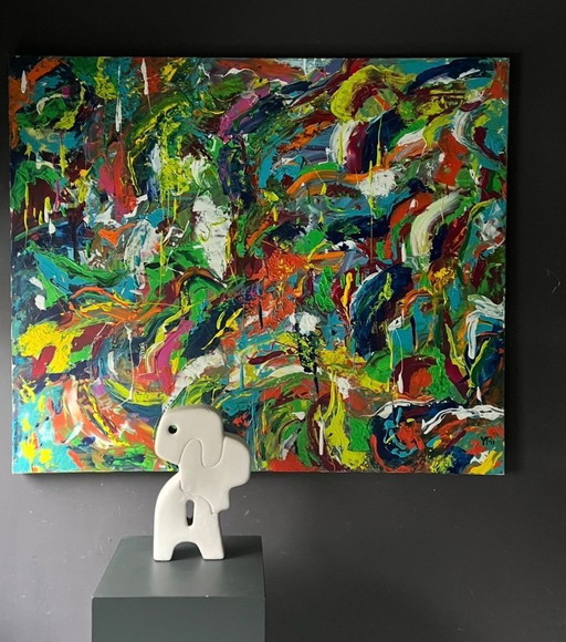 Expressionist artwork 120/100