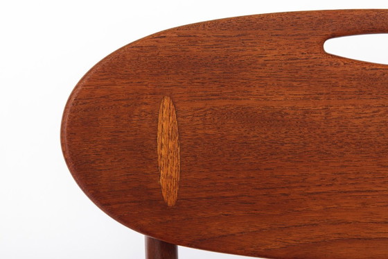 Image 1 of Vintage Teak Dining Chair by Svend A. Madsen for K. Knudsen & Søn, Denmark 1960s – Scandinavian Mid Century Chair, Newly Upholst