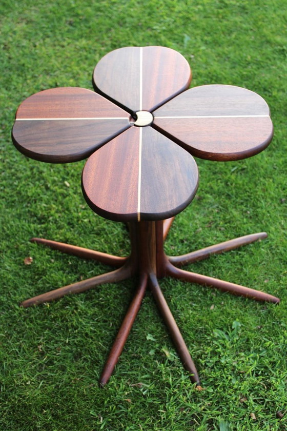 Image 1 of Handmade clover side table