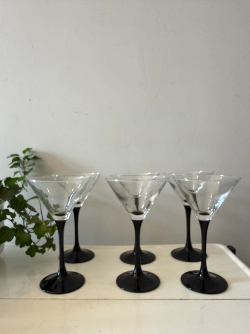 Lot de 6 verres à martini Luminarc