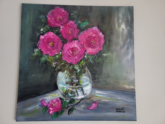 Image 1 of Oleszczuk - Blumen in der Vase