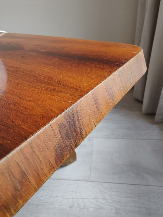 Image 1 of Table basse vintage de design danois (peut-être à restaurer)