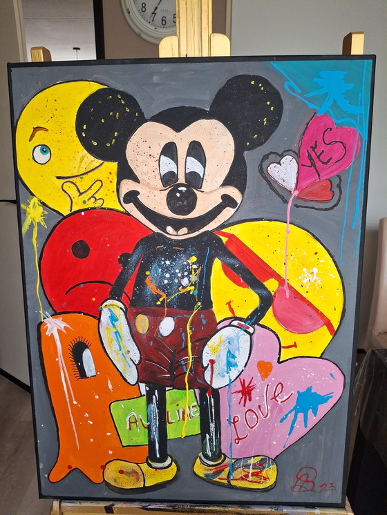 Image 1 of Modern Pop-art Mickey Mouse