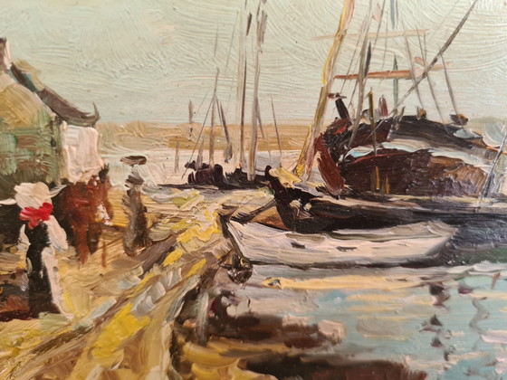 François Nicoli (1925 – 199?) Le Chant du Cygne des Pointus, Sanary-sur-Mer (ca. 1950-1953) (photo 5 of 8)