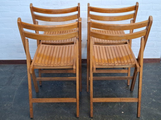 4 sedie pieghevoli vintage – Wood (photo 4 of 5)