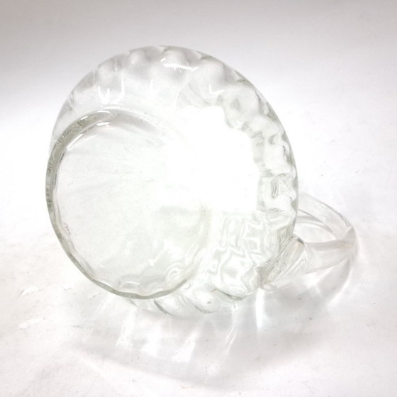 Image 1 of Pichet en verre côtelé vintage – Une élégance intemporelle à chaque service