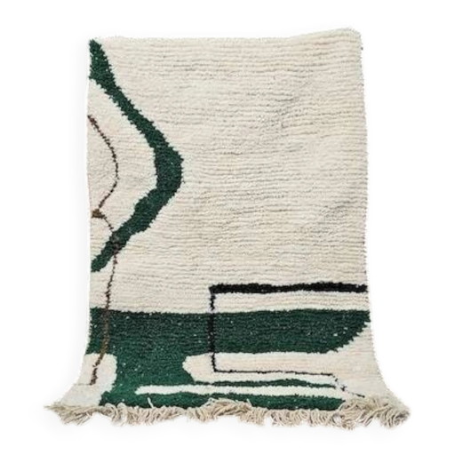 Alfombra de lana natural hecha a mano 200cm x 300cm