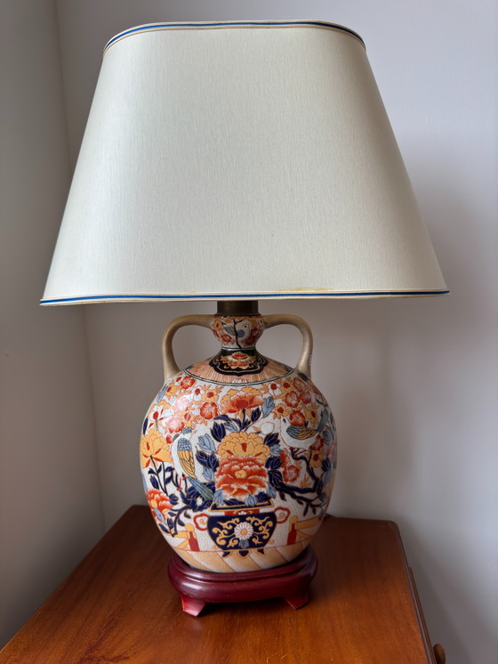 Image 1 of Lampe à vase asiatique