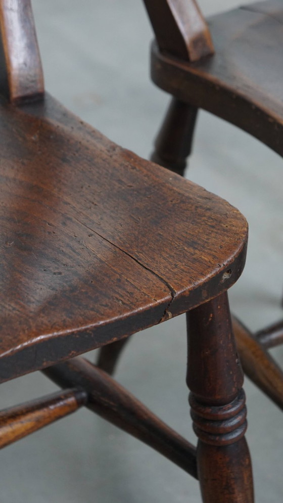 Image 1 of 6 x Antiker englischer Oxford Ess-/Küchenstuhl