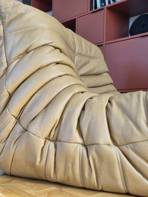 Image 1 of Togo Ledersessel von Michel Ducaroy für Ligne Roset