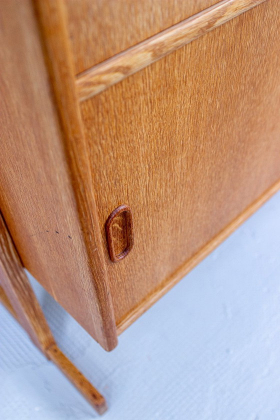 Image 1 of Vintage IKEA bookcase, highboard, sideboard, oak, mid-century