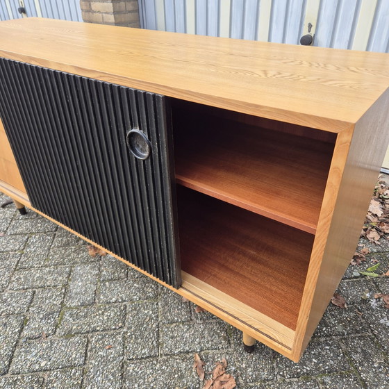 Buffet bas vintage Storkow Erich Stratmann – Bois (photo 3 of 5)