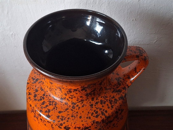 Image 1 of Große, antike, brutalistische Keramik-Bodenvase, 1970er Jahre