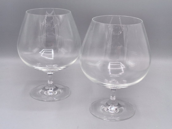 Image 1 of Karaf van geblazen glas met 3 druppels van 925 zilver en 2 proefglazen van geblazen glas.