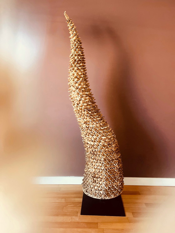 Image 1 of Very unique! Large Boho lamp