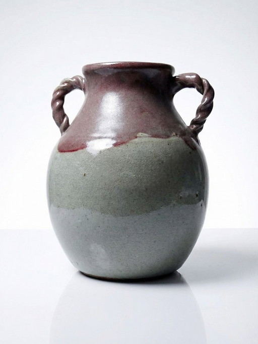 Vaso Studio Pottery Milly Finn Regno Unito vintage anni '60-'70 gres