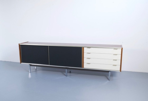 Image 1 of Teak sideboard by Georges Frydman, 1963, EFA publisher