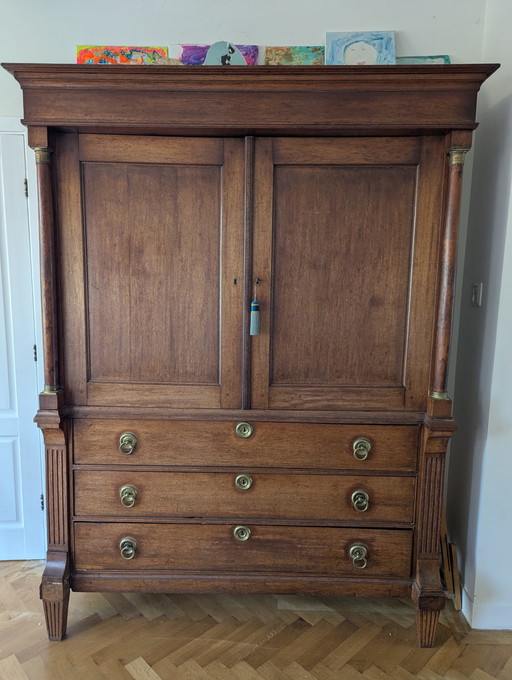 Antique, Old Dutch Cupboard