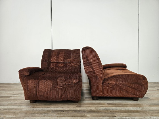 Modulares Zweisitzer-Sofa, 1970 – Modulare Sofas, Textile, Klassiek (photo 3 of 16)