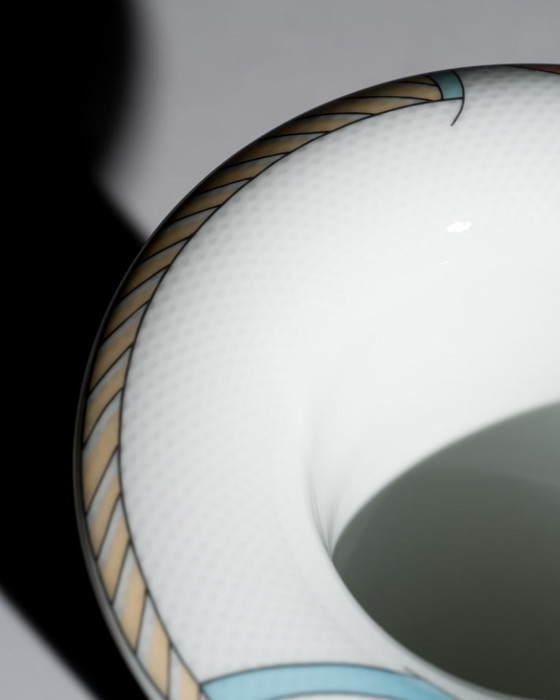 Image 1 of Rosenthal Tapio Wirkkala Dorothy Hafner Century New Wave Fruits Bowl & Vase Set