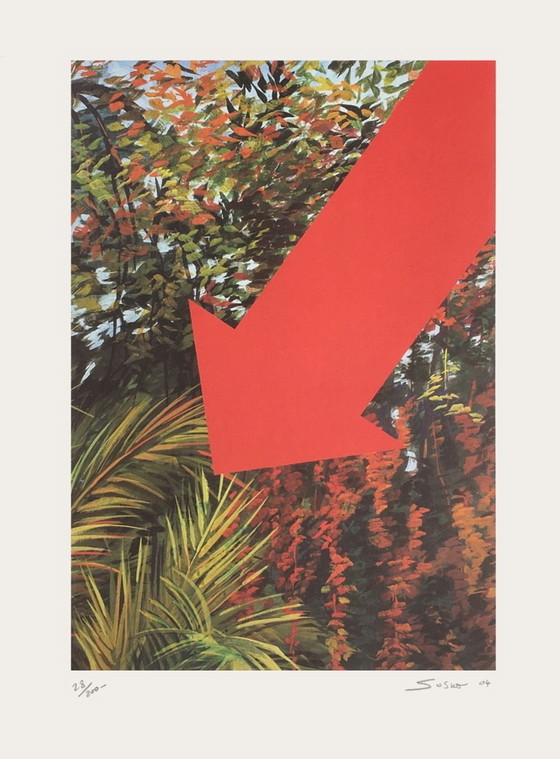Image 1 of Fotolitografia firmata di Sacha SOSNO, Force 6 Beaufort, 2004.