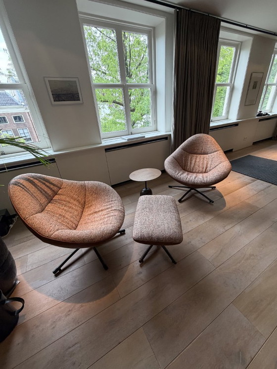 Image 1 of Fauteuils Hide soft (2×) + pouf (Étiquette)