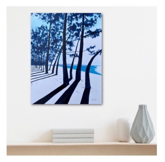 Image 1 of Inchiostro di china su carta Fabriano bianca da 300 g