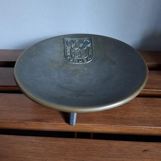 Image 1 of Vintage schaal Olypische Winterspelen Innsbruck 1964