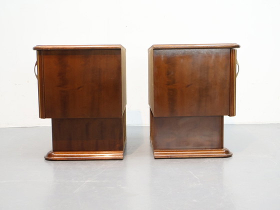 Image 1 of Set nachtkastjes art deco