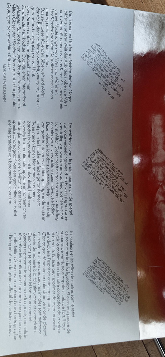 Image 1 of Milton Glaser Meesters van kleuren 1984