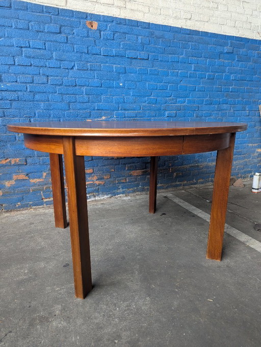 Vintage teak round dining table 125cm Denmark