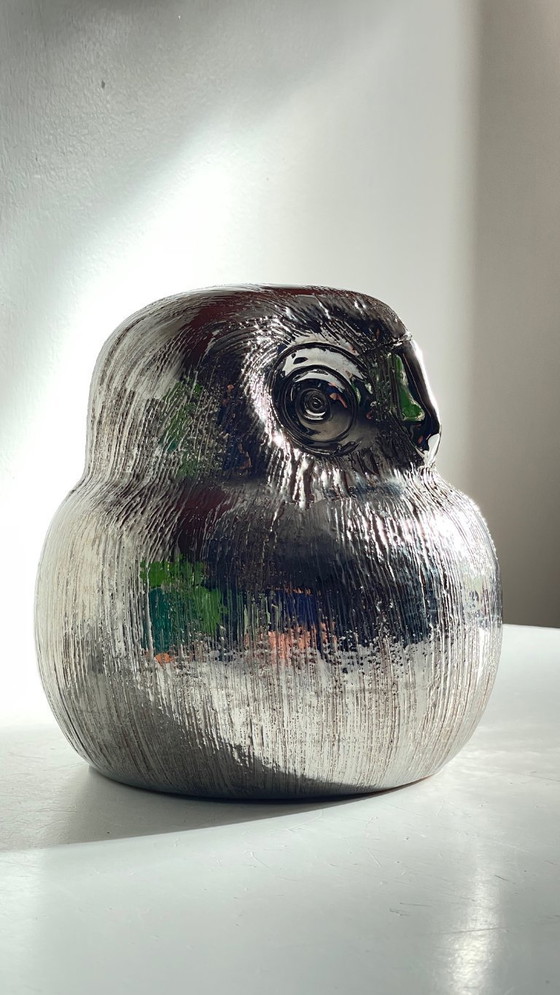 Image 1 of Gufo in ceramica di Aldo LONDI