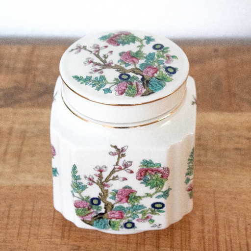 Tarro de porcelana vintage Sadler England para guardar té.