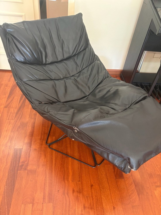 Jori Fauteuil de Relaxation Vintage – Fauteuils de relaxation, Cuir, Métal (photo 2 of 5)