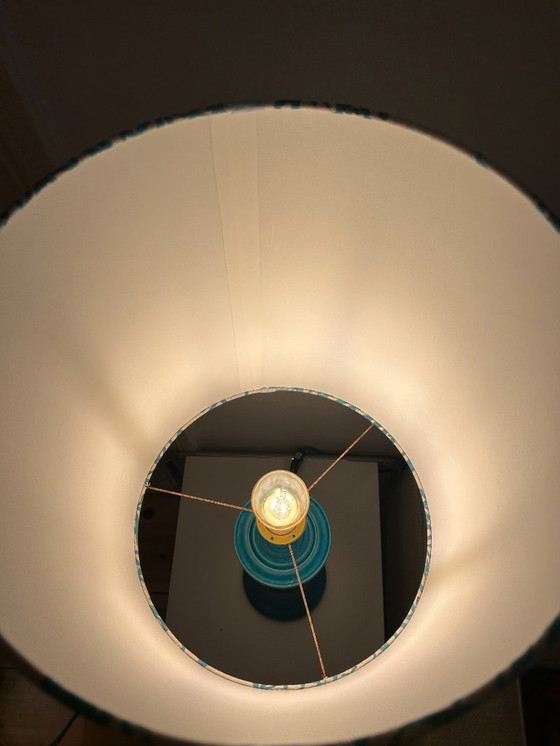 Image 1 of Lampe en céramique ouest-allemande en forme de pagode, années 1970