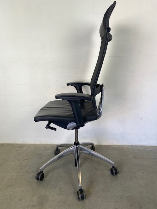 Sedus Bureaustoel Open up Black Leather