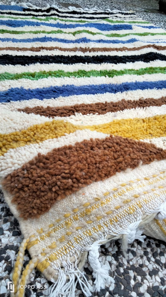 Image 1 of Tapis berbère en laine noué à la main, 243 x 168 cm