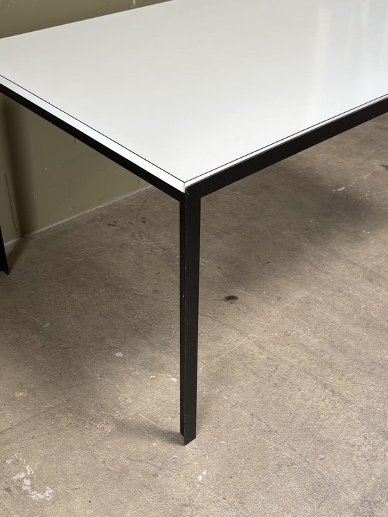 Florence Knoll By Knoll International T-Angle Dining Table Mid Century Modern – Metal (photo 6 of 12)