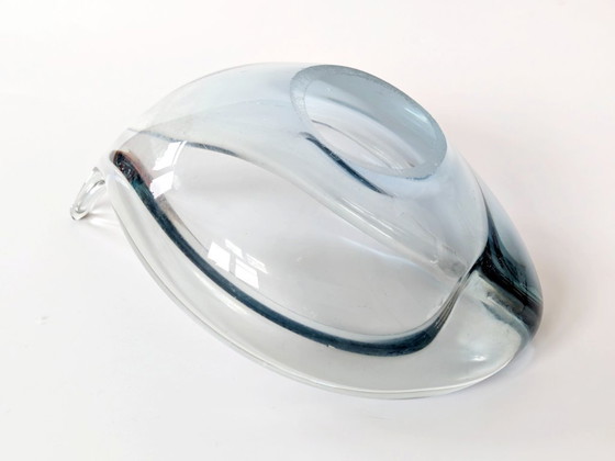 Image 1 of Bol en verre Holmegaard AKVA du milieu du siècle par Per Lütken signé