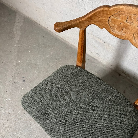 Image 1 of 5 x Henning Kjærnulf Esszimmerstühle — Eiche, 1960er Jahre