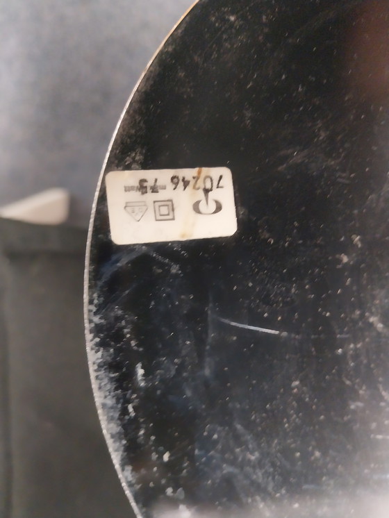 Image 1 of 1 ensemble de 2 lampes suspendues à boule en verre par Peill et Putzler 1970