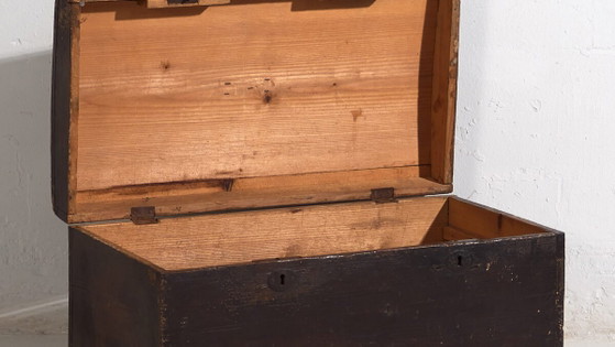 Antique chest with dark patina (c.1920) #10 – Chest of drawers, Rustic (photo 3 of 40)
