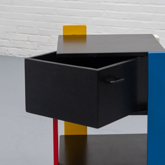 Image 1 of Rietveld Stijl Bijzettafel 80's