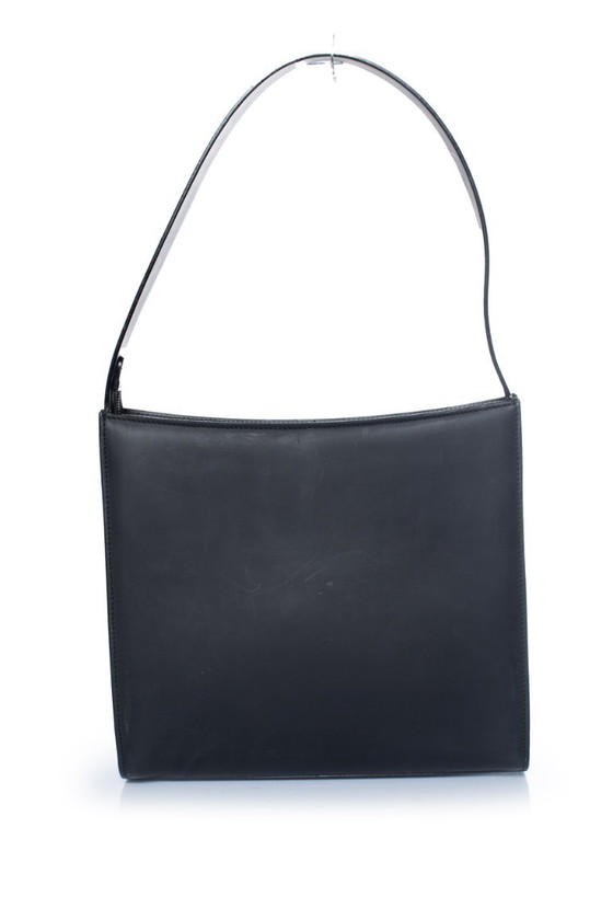 Gucci, bolso G negro en piel nobuk. – Bolsos de hombro, Calfskin (photo 3 of 12)