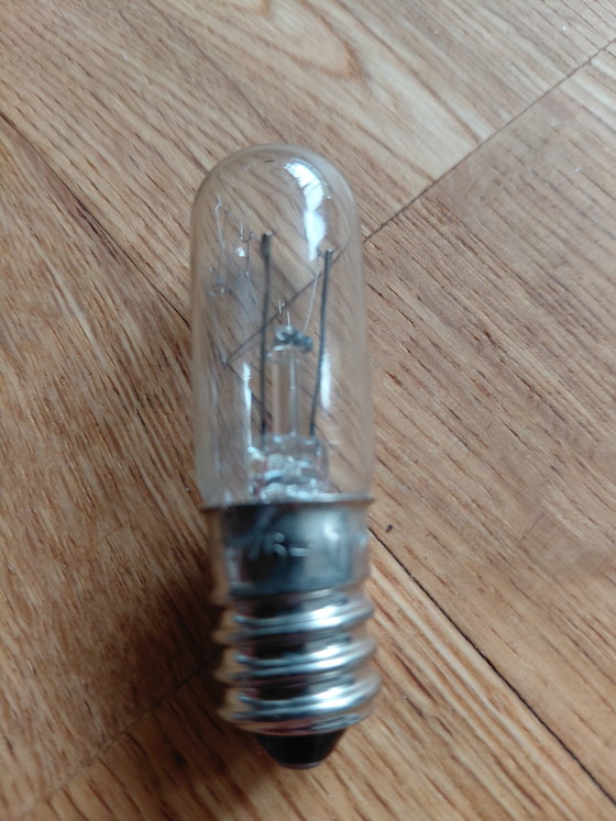 Chrome Eyeball Space Age Table Lamp – Metal (photo 3 of 4)