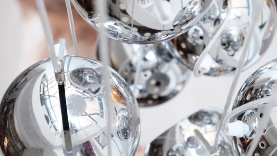 Image 1 of Lustre cascade Harvey Guzzini pour Meblo