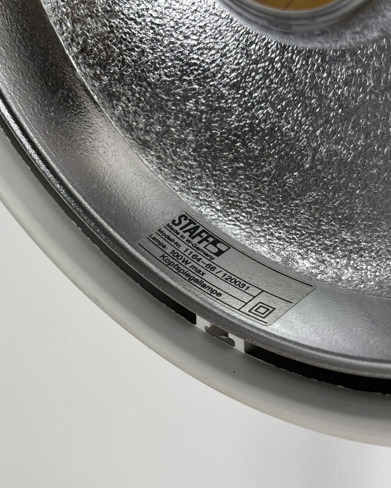 Image 1 of Table Lamp by Arnold Berges for Staff Leuchten, Vintage Table Lamp Space Age 70s Mid Century Industrial design Germany 1970s