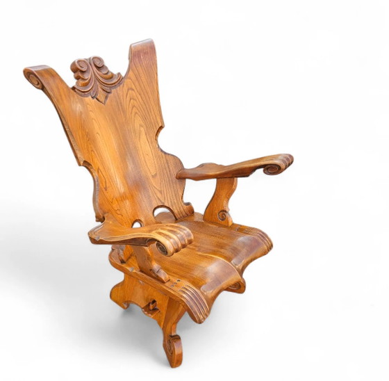 Sedia in rovere Oirschot / Gentleman Chair / Gentleman Chair / Sedia a artiglio / Anni '60 – Poltrone (photo 7 of 24)